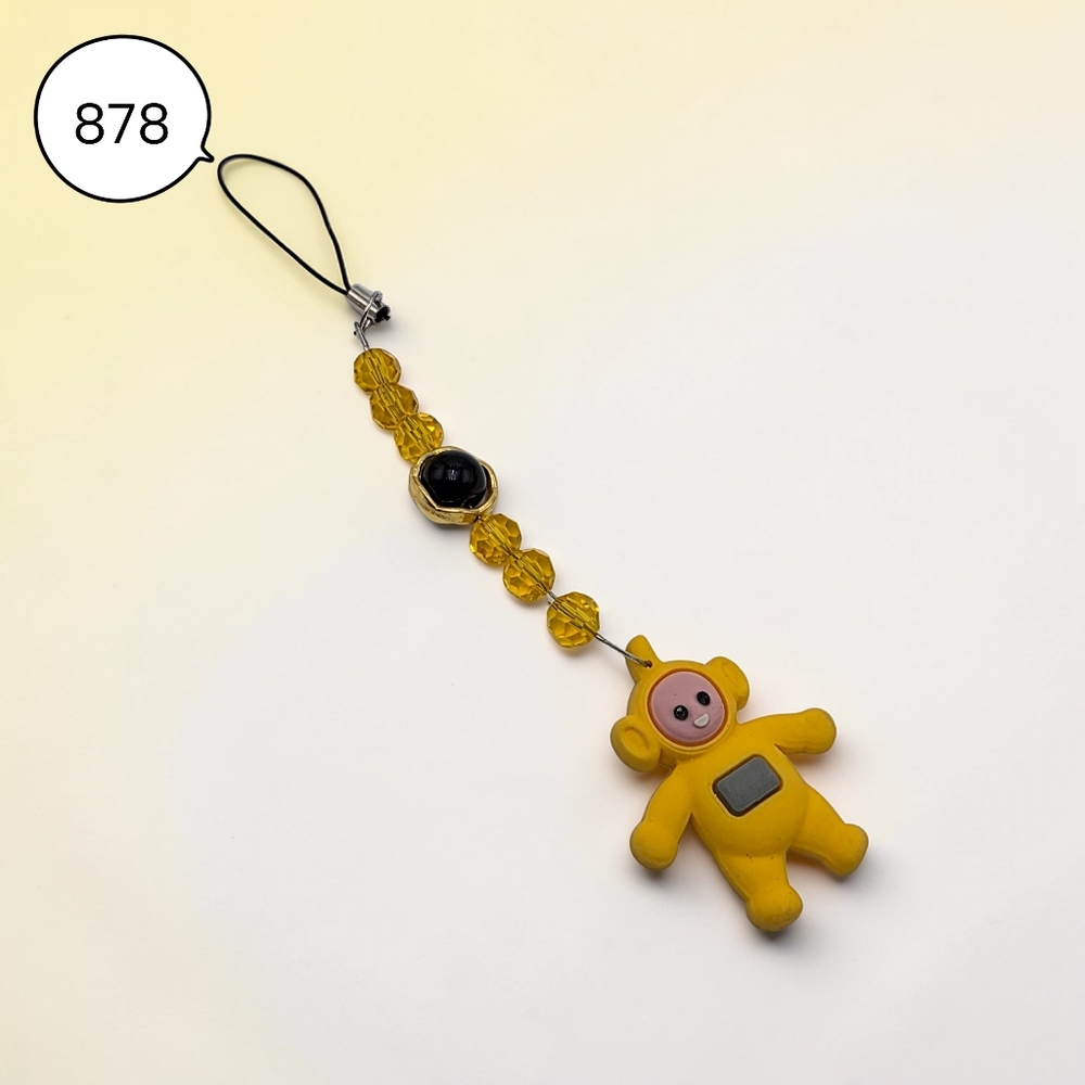 Yellow Teletubby Character Phone Charm